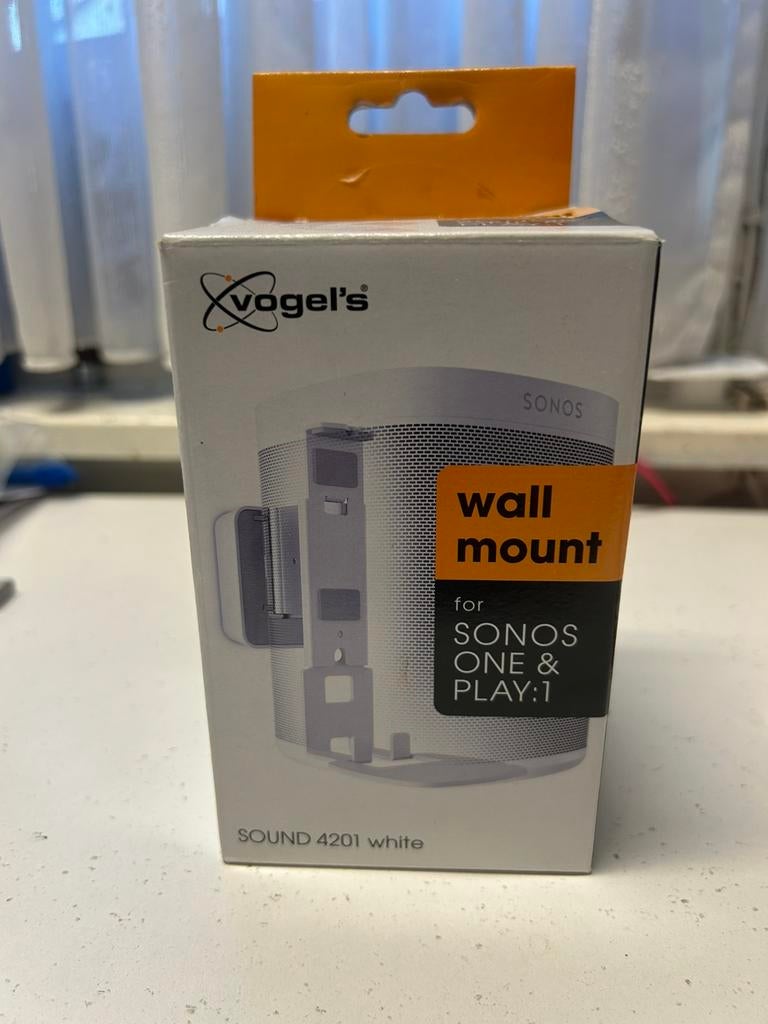 Vogels muurbeugel Sonos one wit, Ophalen, Nieuw, Sonos, Minder dan 60 watt