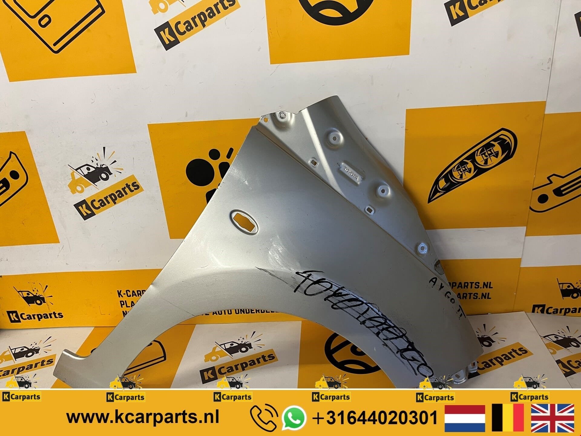 Spatbord Peugeot 108 2014-2022 rechts voor Zijscherm