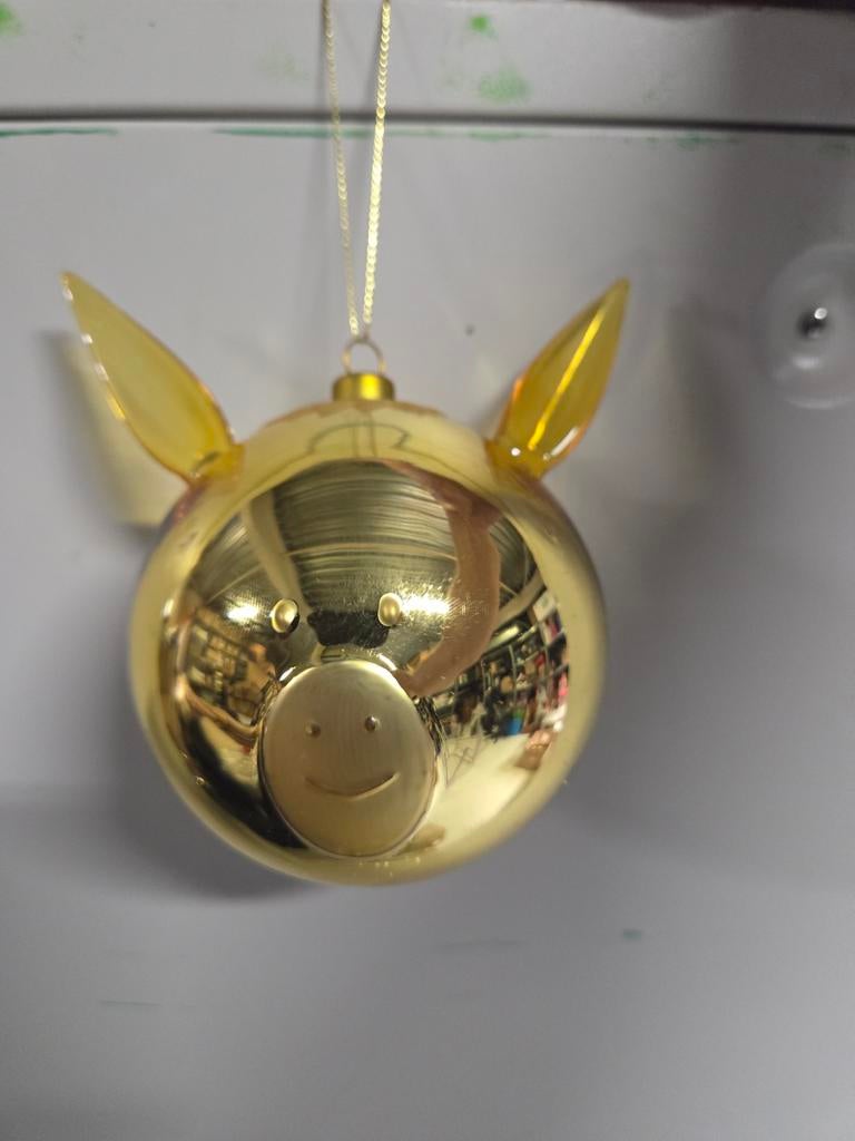 Alessi kerstballen glas ezel, Diversen, Kerst, Ophalen of Verzenden