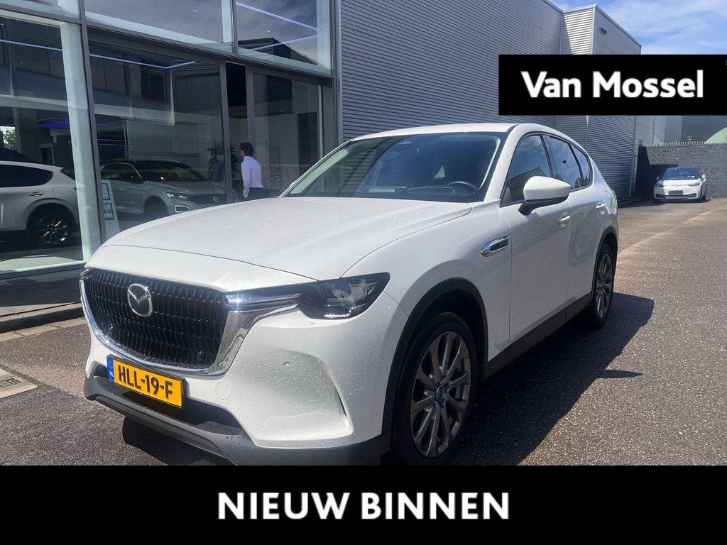 Mazda CX-60 2.5 e-SkyActiv PHEV Exclusive-Line, Auto's, Mazda, 12 maanden, Stof, Gebruikt, 4 cilinders
