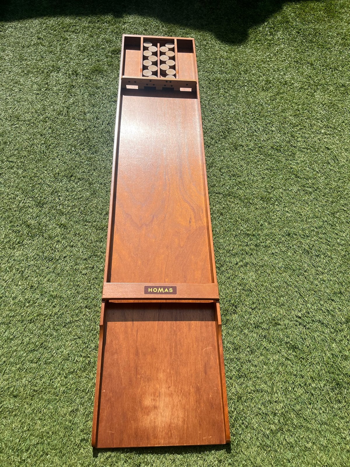 Homas Sjoelbak - Klassiek Spelplezier voor Iedereen, Hobby en Vrije tijd, Een of twee spelers, Ophalen, Gebruikt