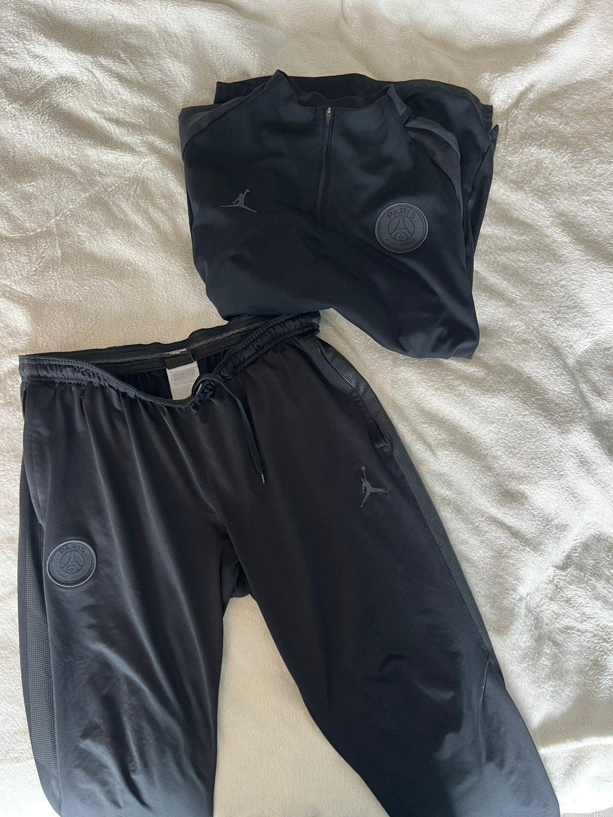Trainingspak Jordan PSG, Kleding | Heren, Sportkleding, Zwart, Maat 56/58 (XL), Ophalen of Verzenden, Zo goed als nieuw