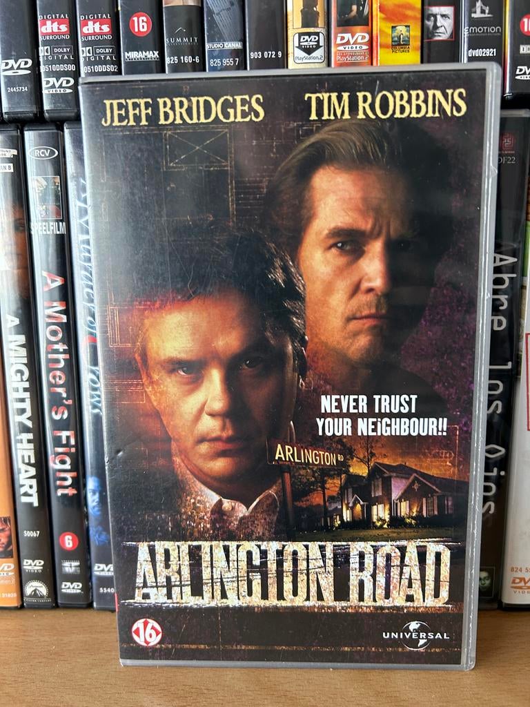 Arlington Road VHS - Thriller met Jeff Bridges en Tim Robbin, Cd's en Dvd's, VHS | Film, Gebruikt, Thrillers en Misdaad, Vanaf 16 jaar