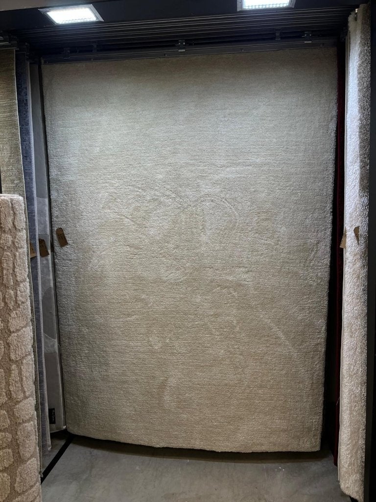 Vloerkleed hoogpolig160x230 wit creme, Huis en Inrichting, Stoffering | Tapijten en Kleden, 150 tot 200 cm, Ophalen of Verzenden