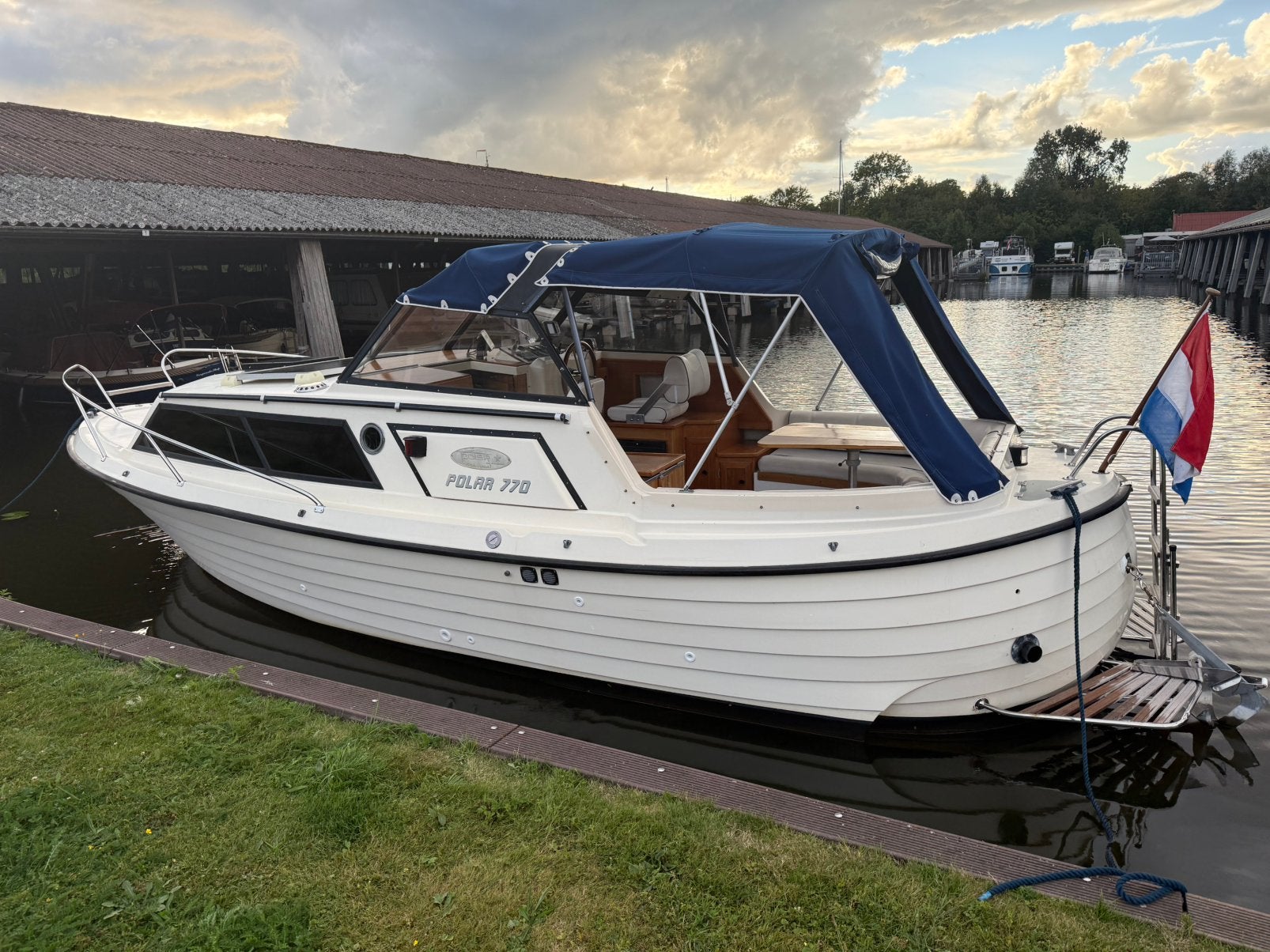 Nette Polar 770 met boegschroef * Noorse Spitsgatter *, Overige merken, 70 cm, Gebruikt, Walstroom