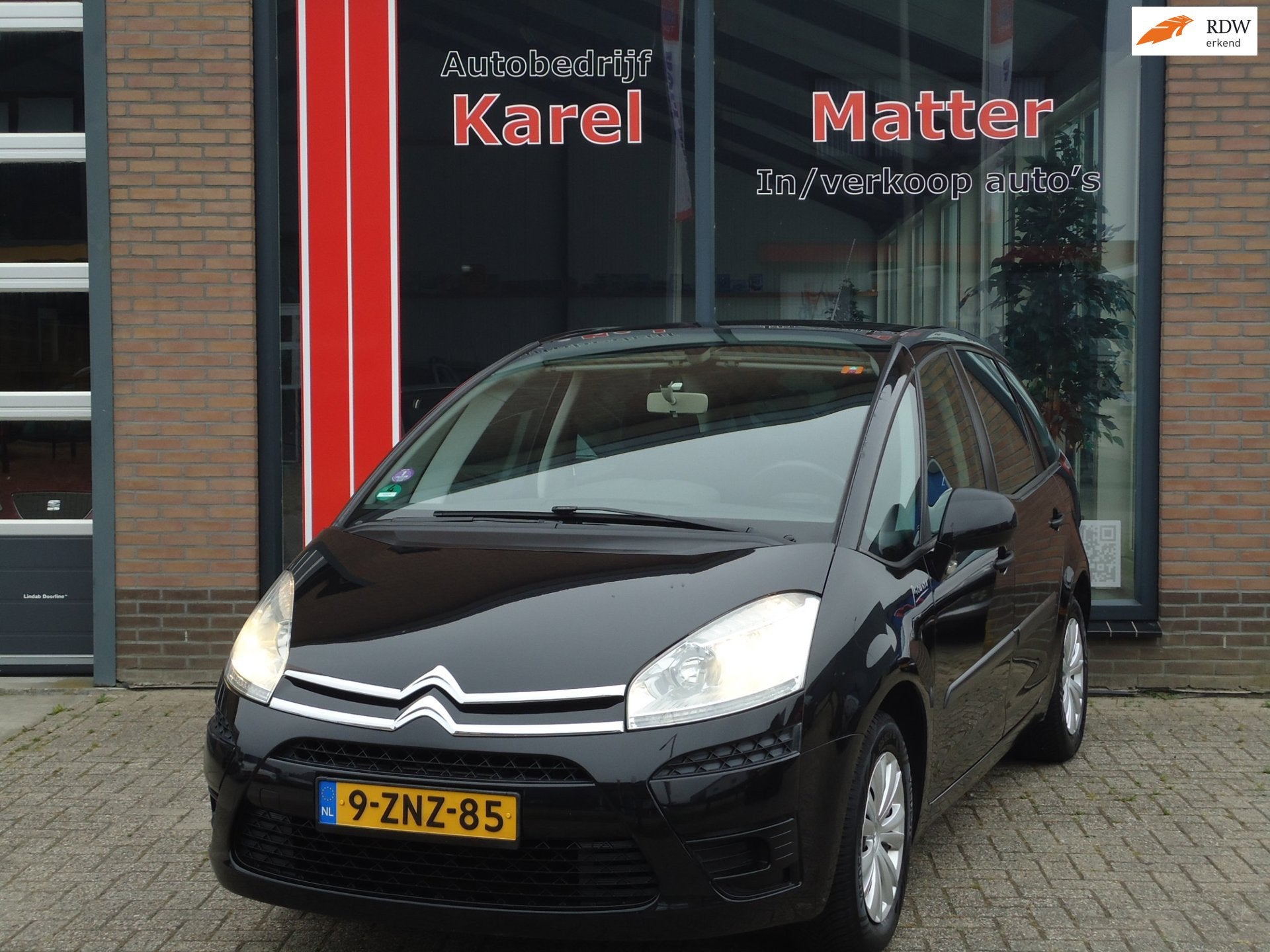 Citroen C4 Picasso 1.6 VTi Tendance *TREKHAAK* *APK T/M 12-0, Voorwielaandrijving, Stof, Gebruikt, Zwart