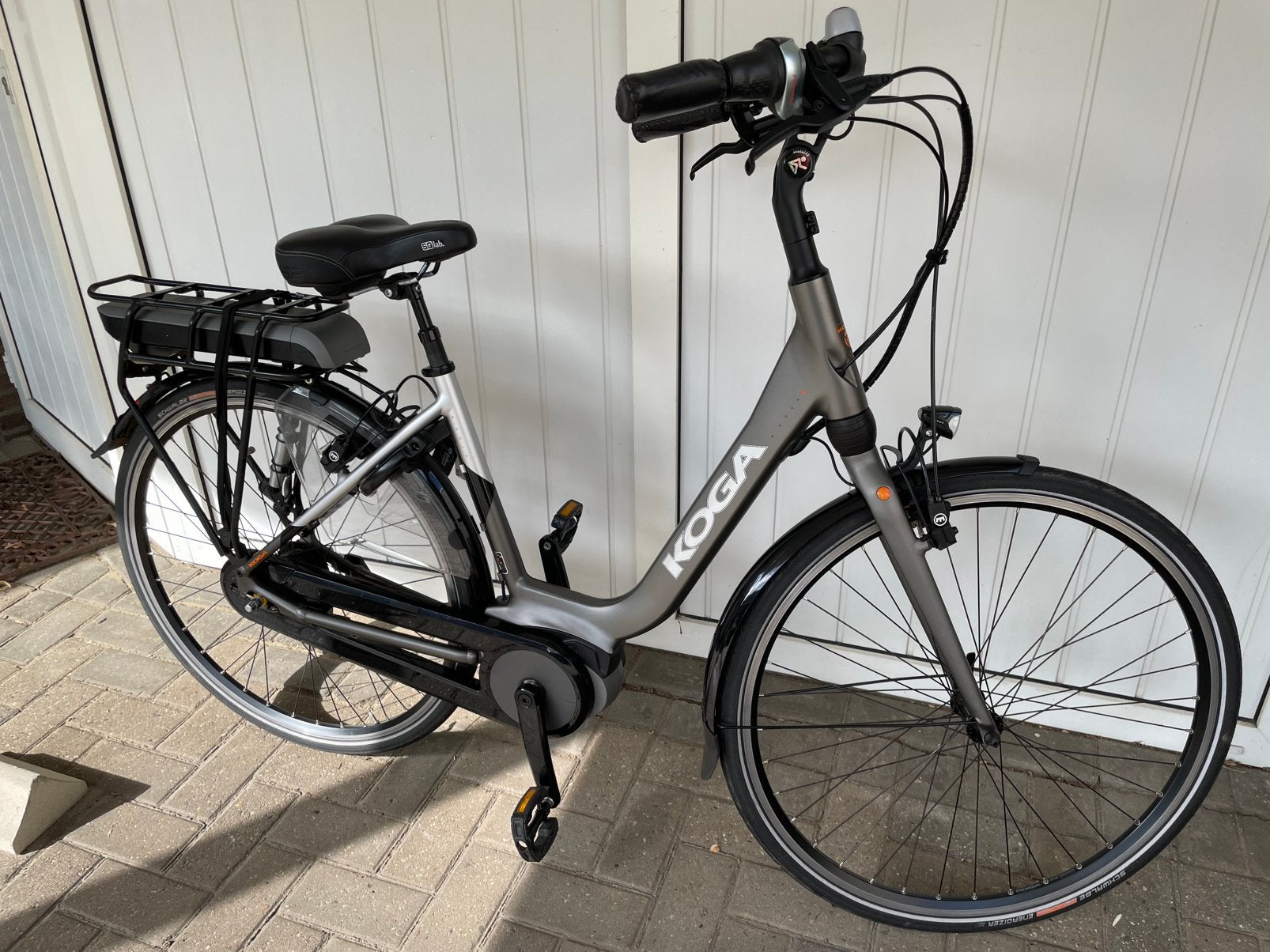 Koga E-Nova D50-2828km-accurapprt 93% 400Wh, Zo goed als nieuw, 47 tot 51 cm, 50 km per accu of meer, Ophalen