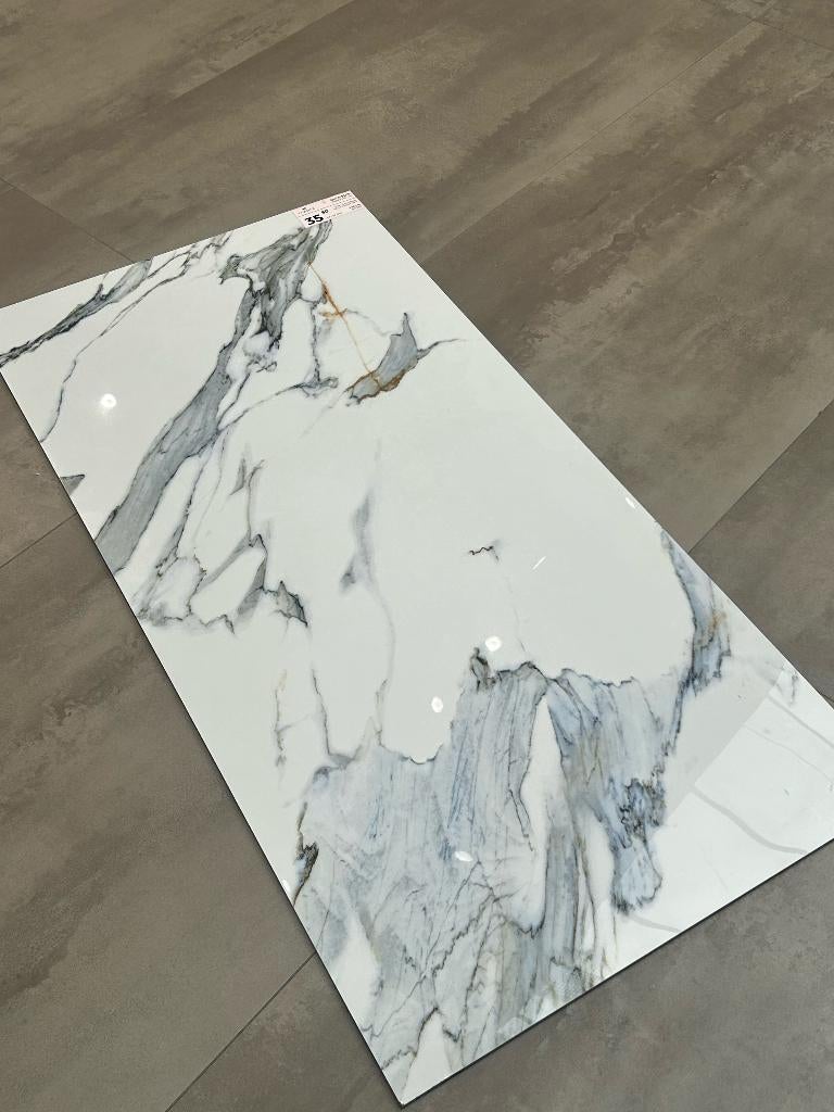 UITVERKOOP | Vloer/wandtegel 60x120cm | Amos blue, 60 cm of meer, Nieuw, Ophalen of Verzenden, 10 m² of meer