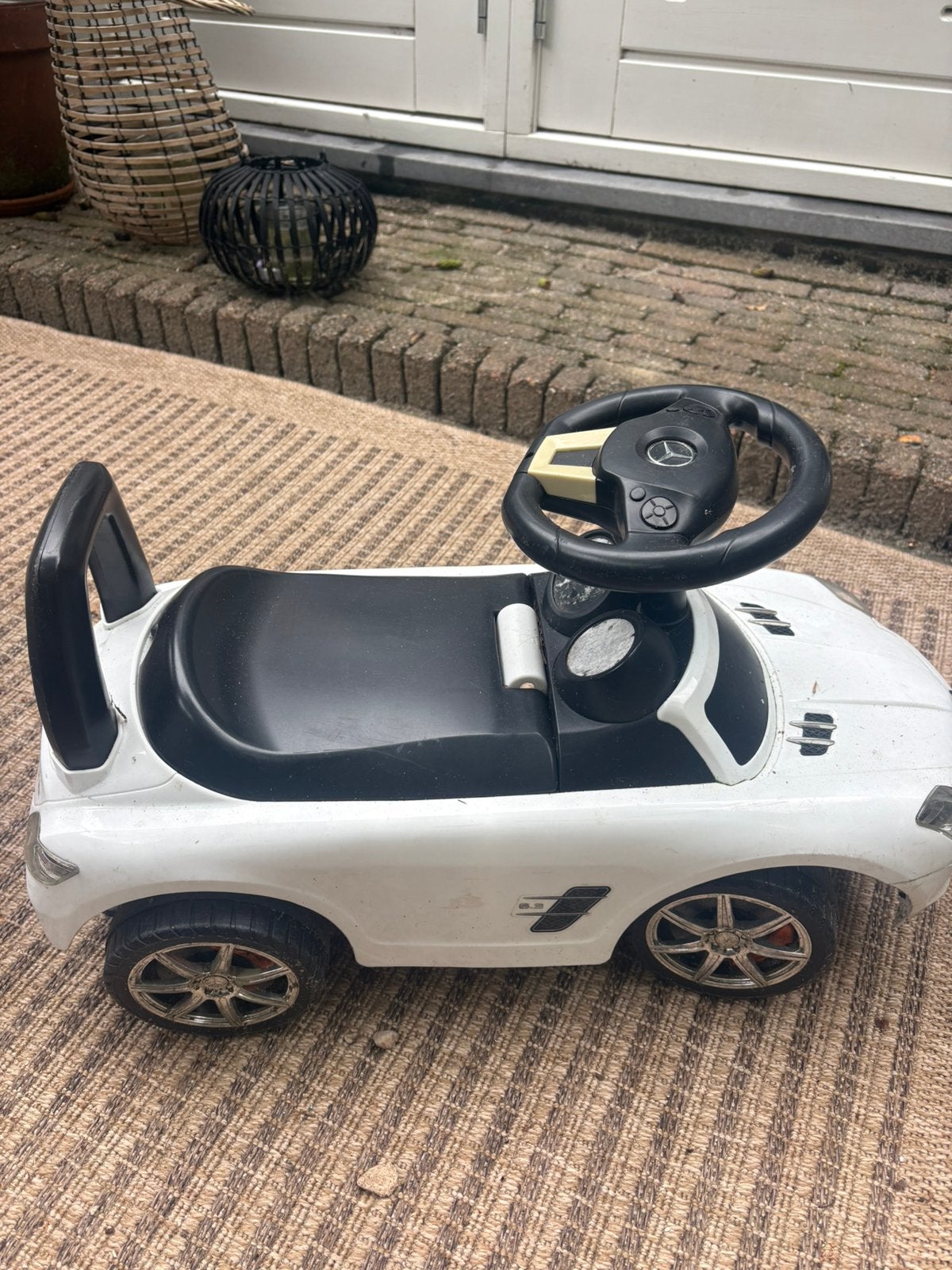 Loopauto Mercedes, Ophalen, Gebruikt