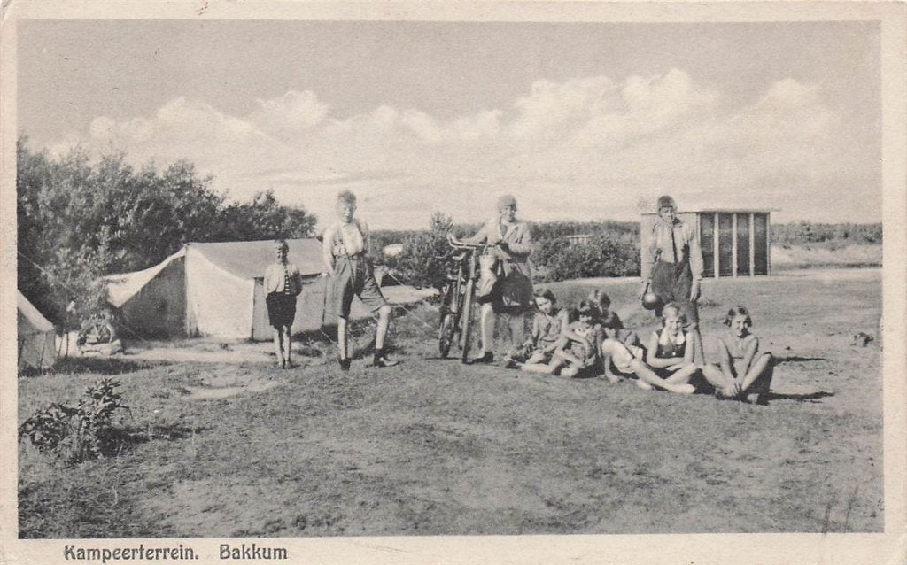 703-116-031 Kampeerterrein Bakkum, Verzenden, Voor 1920, Noord-Holland