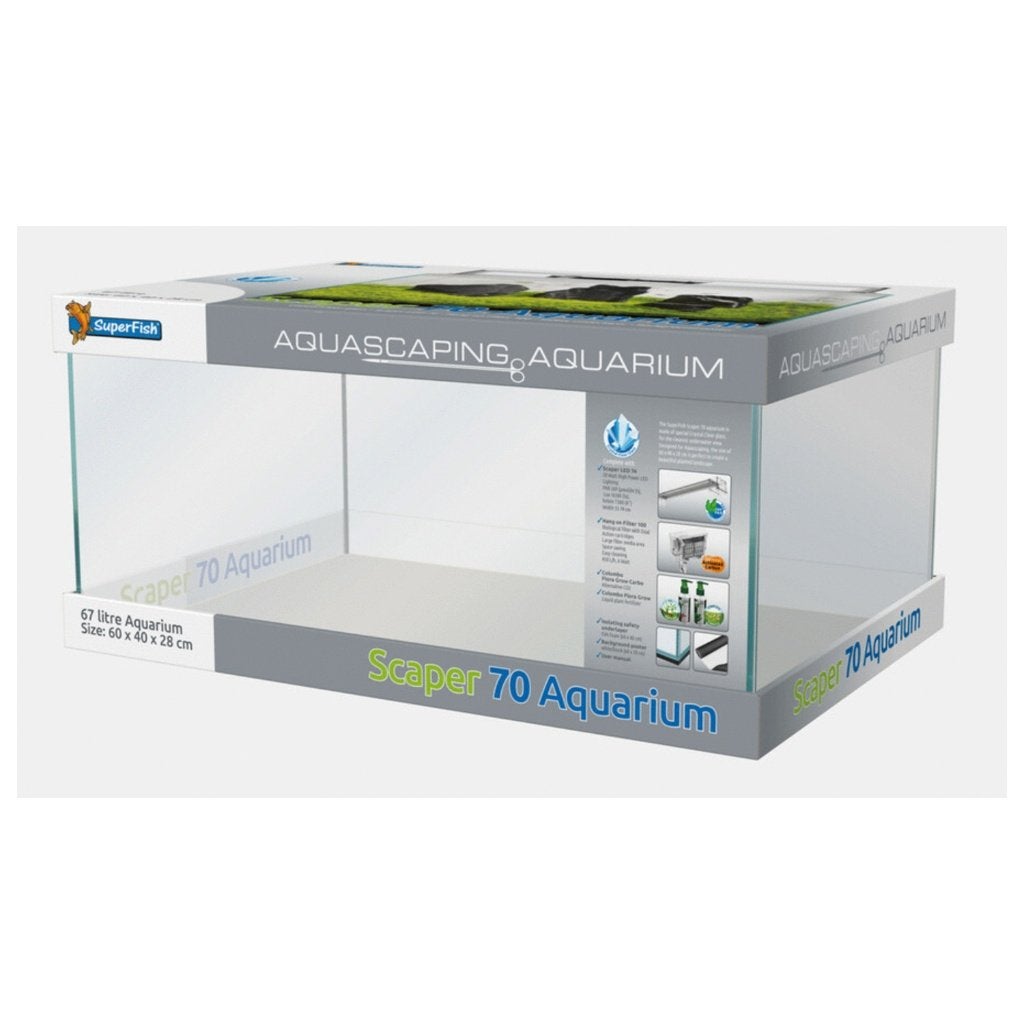 Superfish Scaper aquarium 70, Info@aquadeco.nl, Nieuw, Ophalen of Verzenden, Leeg aquarium
