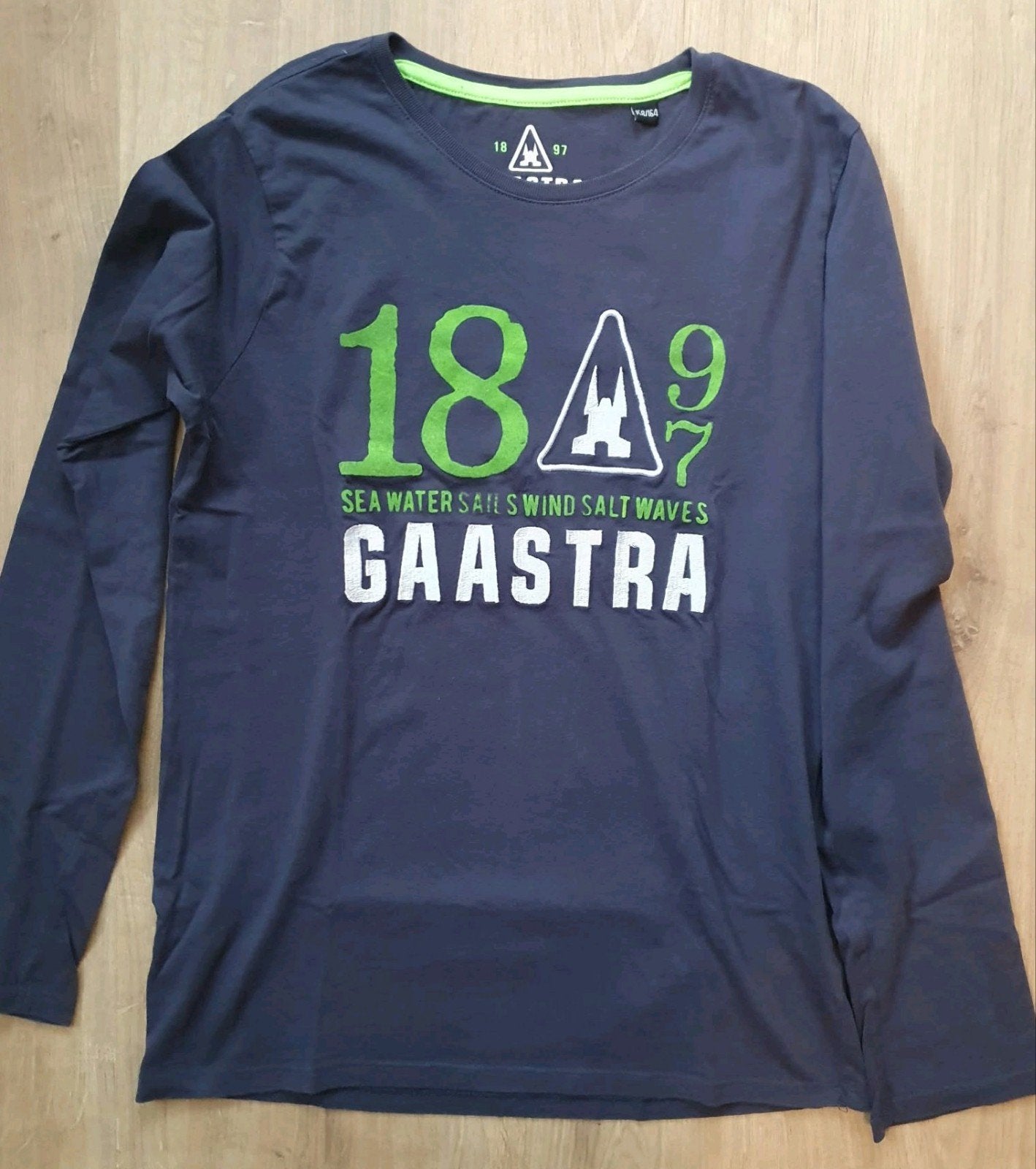 Gaastra longsleeve 158/164 donkerblauw, Ophalen of Verzenden, Jongen, Shirt of Longsleeve