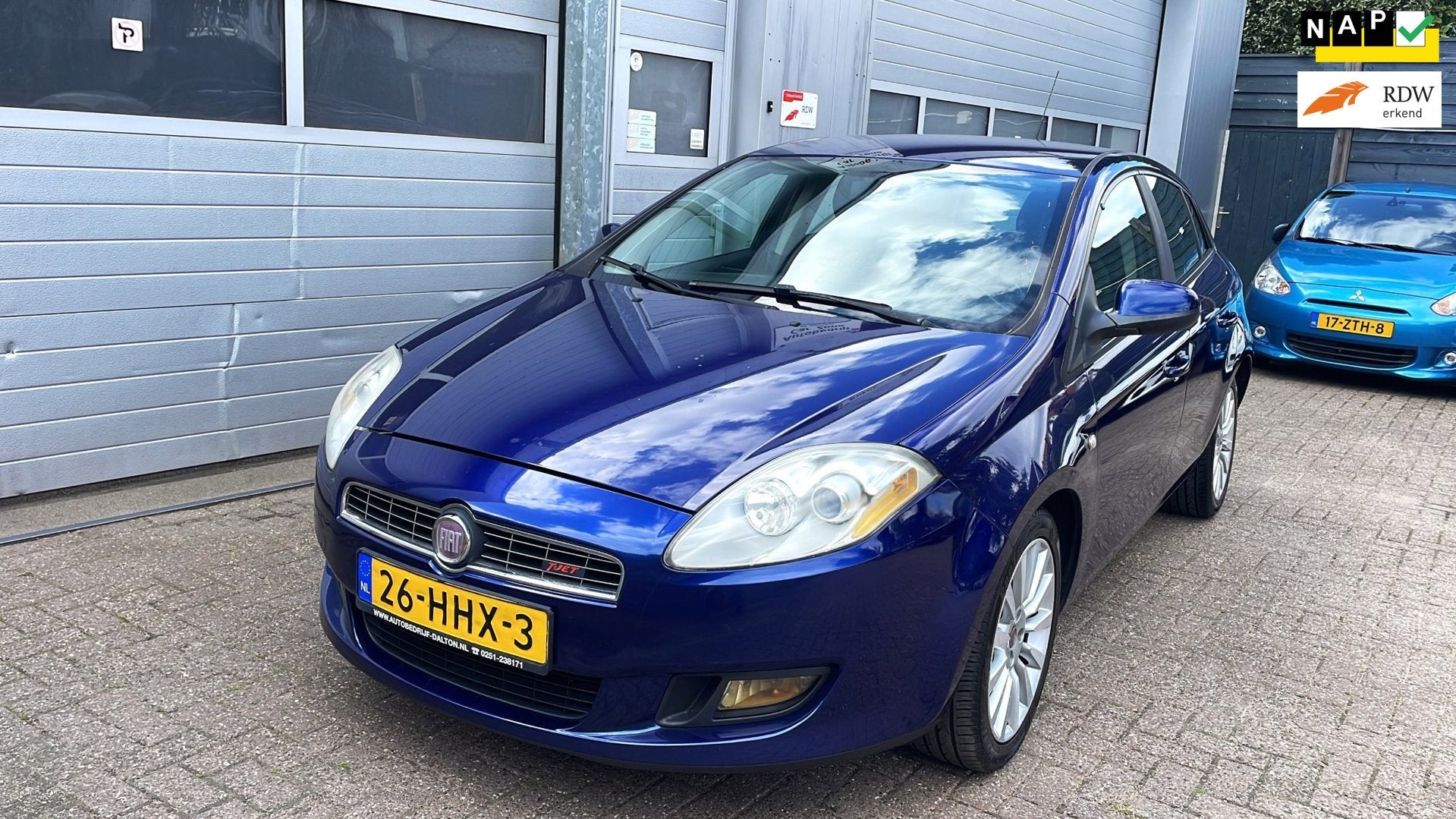 Fiat Bravo 1.4 T-Jet Edizion 150PK-Navi-Clima-Cruis-Trekhaak, Auto's, Fiat, Voorwielaandrijving, Dealer onderhouden, Stof, Gebruikt