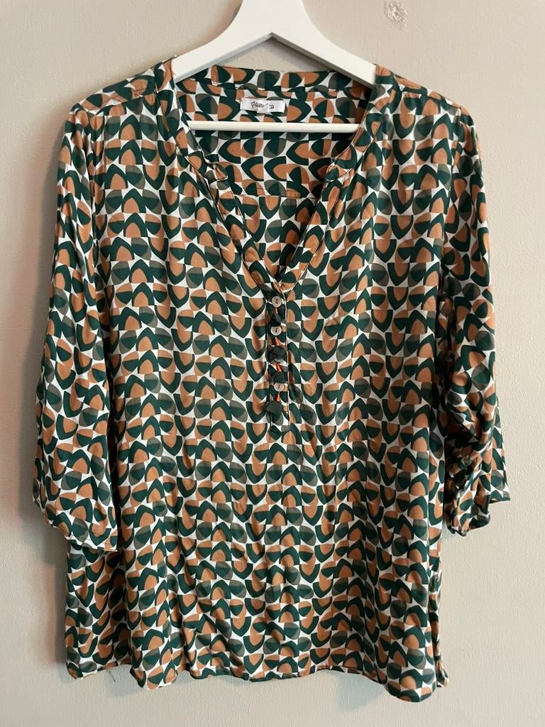 Paprika tuniek, Ophalen of Verzenden, Zo goed als nieuw, Maat 46/48 (XL) of groter