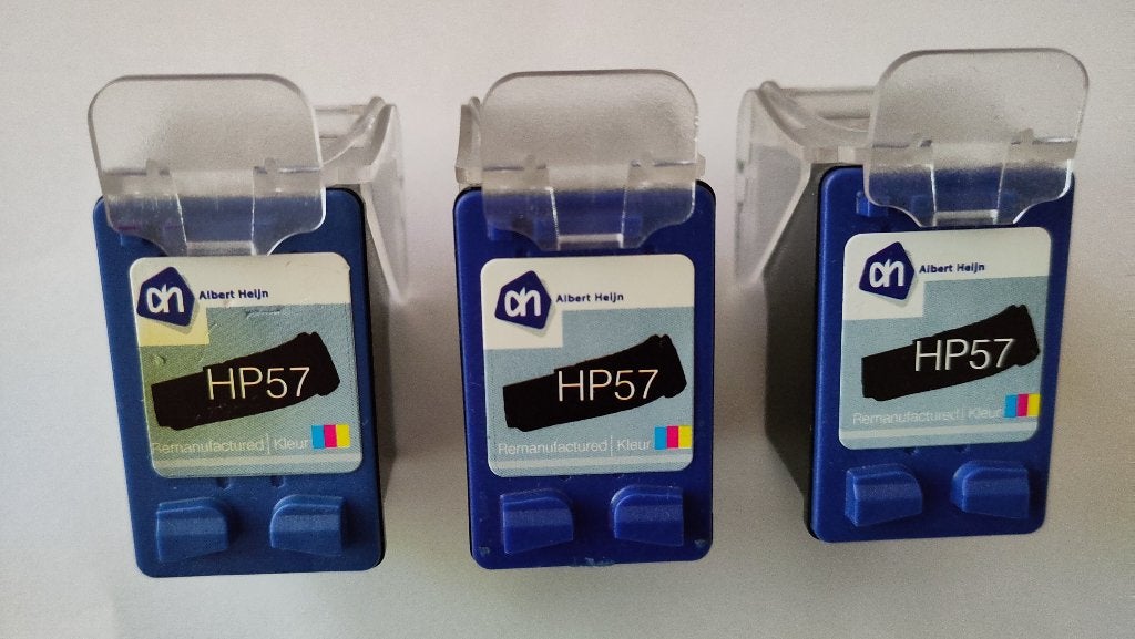 Cartridges AH HP57, Ophalen of Verzenden, Nieuw, Cartridge, Albert Heijn
