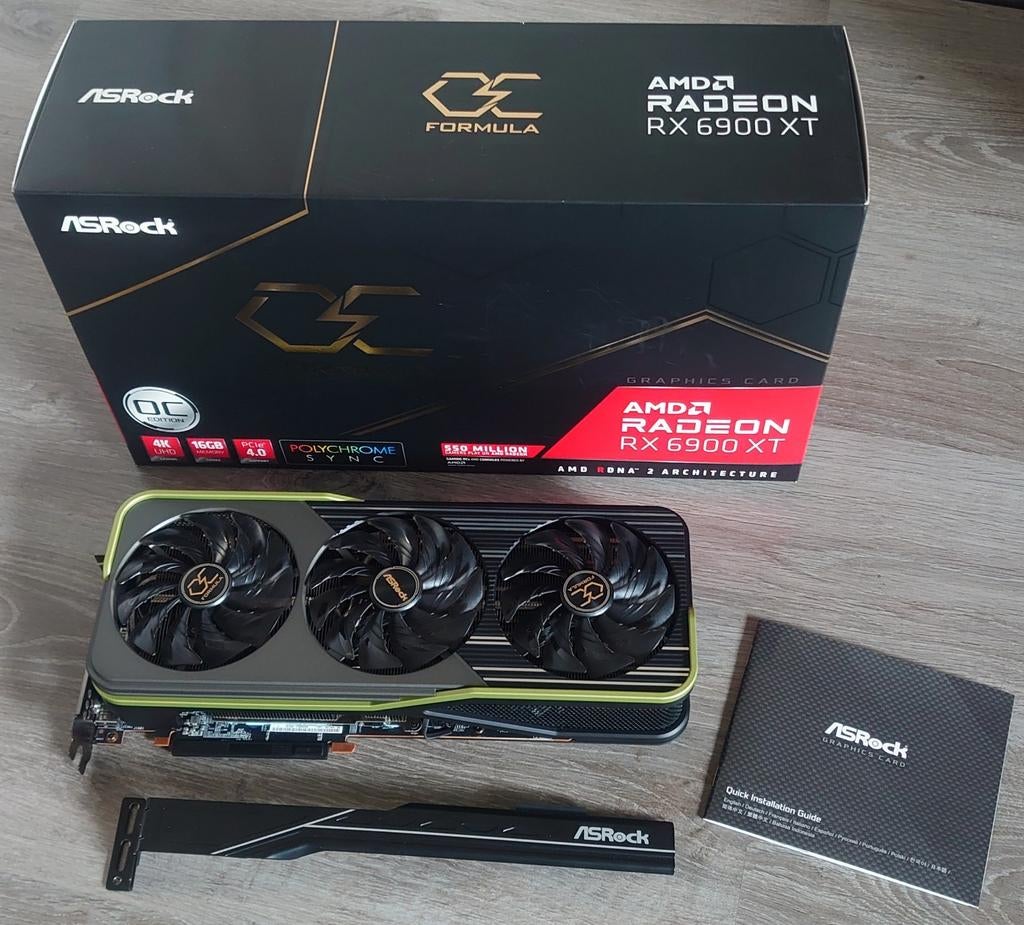 Asrock Radeon RX 6900 XT OC Formula 16GB GDDR6, Computers en Software, Videokaarten, AMD, GDDR6, PCI-Express 4, Refurbished