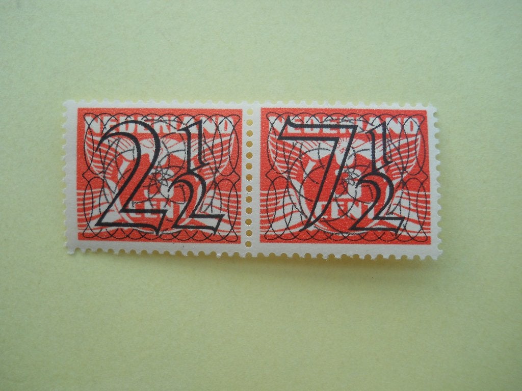 Nederland 1940 Guilloche Combinatie Nvph.356B postfris, Postzegels en Munten, Postzegels | Nederland, Ophalen of Verzenden, T/m 1940