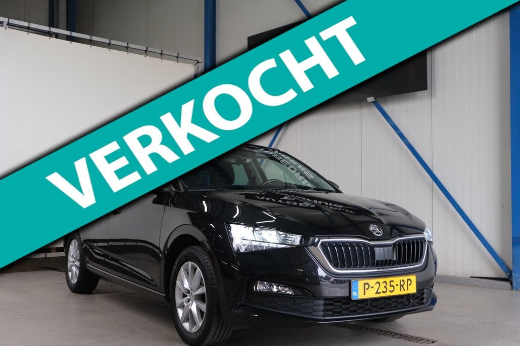 Skoda Scala 1.0 TSI Online Edition - N.A.P. Airco, Cruise, P, Auto's, Skoda, Scala, Gebruikt, Euro 6, 610 kg