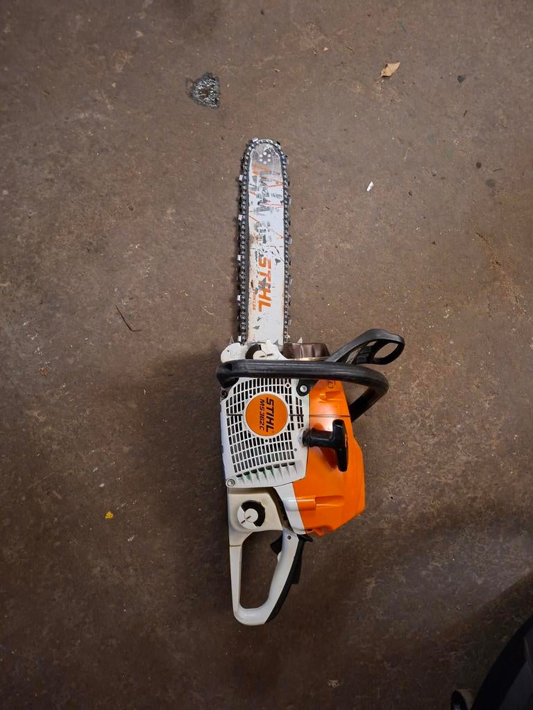 Stihl ms 362c motorzaag, Ophalen, Gebruikt