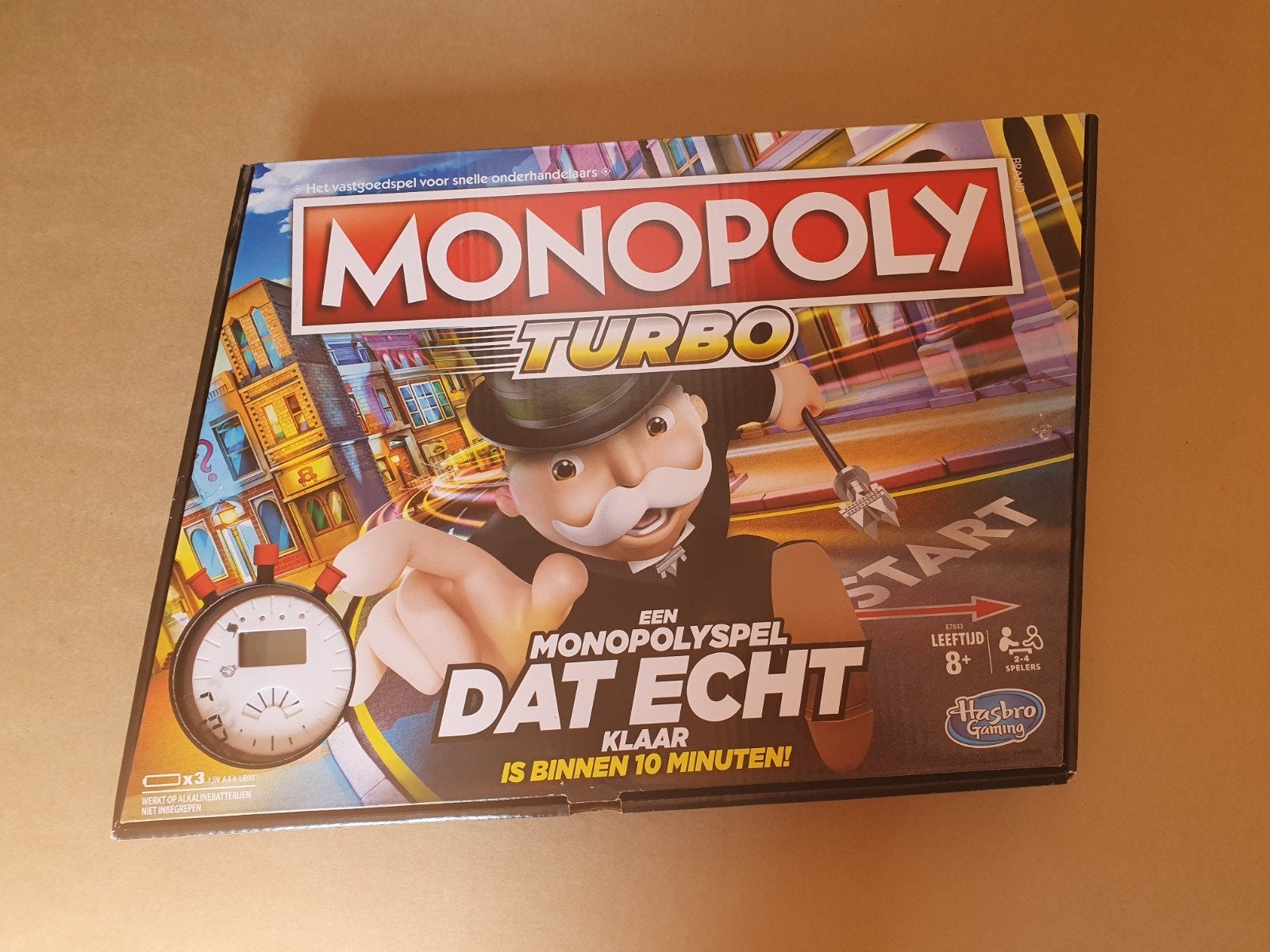 Monopoly turbo, Ophalen of Verzenden, Zo goed als nieuw
