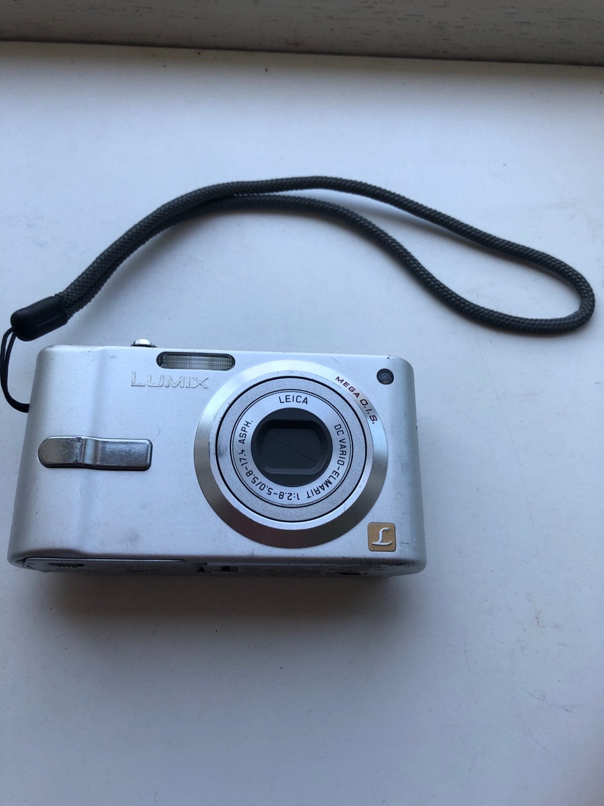 Panasonic Lumix DMC-FX10 Compactcamera - Zilver, Gebruikt, Panasonic, Beeldstabilisatie, Ophalen of Verzenden