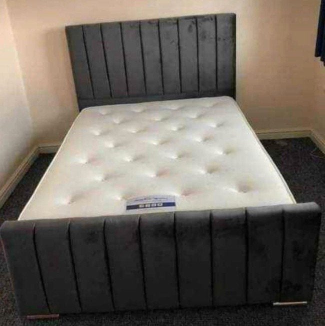 elegant bedframe verkrijgbaar in meerdere maten, Verzenden, Nieuw, Tweepersoons, Wit