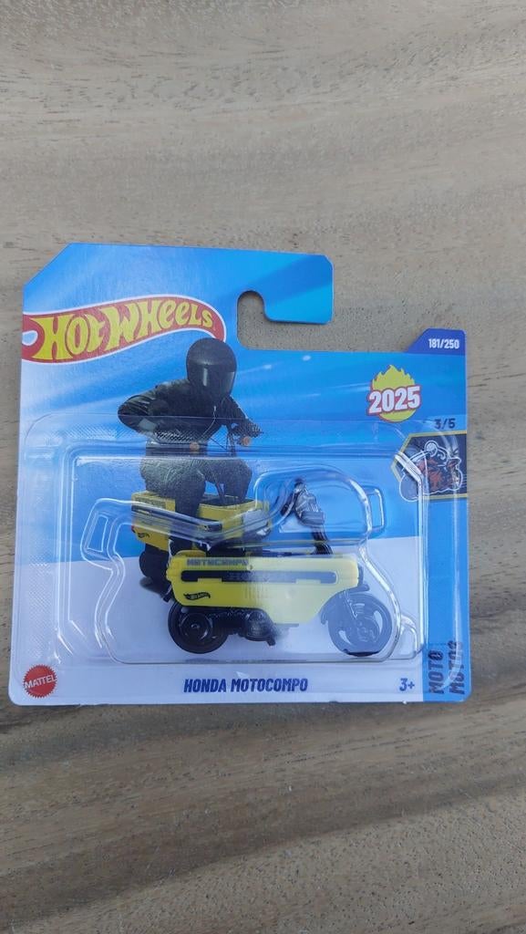 Hot Wheels Honda Motocompo, Ophalen of Verzenden, Zo goed als nieuw