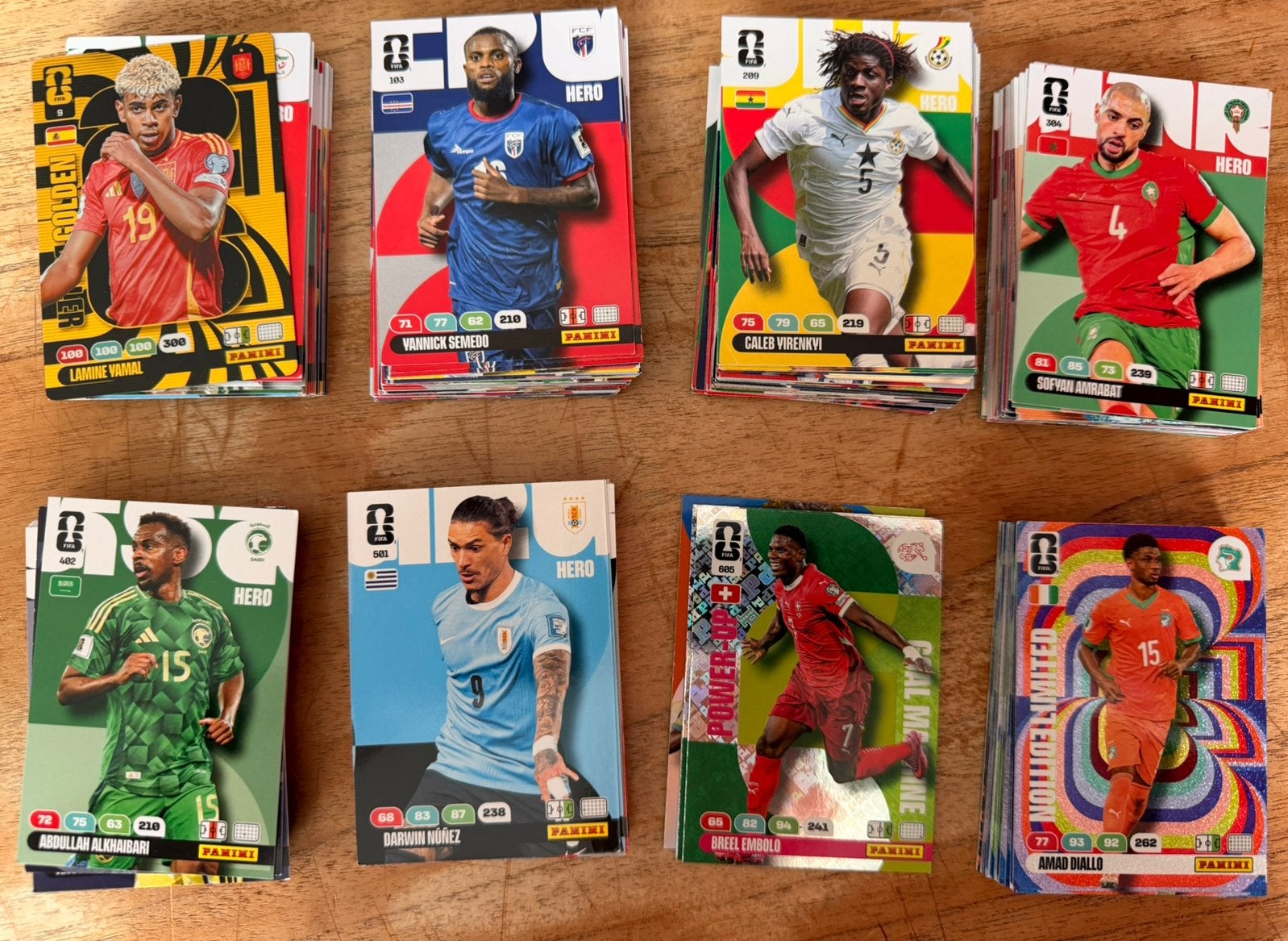 Panini Adrenalyn XL FIFA World Cup 2026: Dubbelen, Verzenden, Nieuw, Meerdere plaatjes