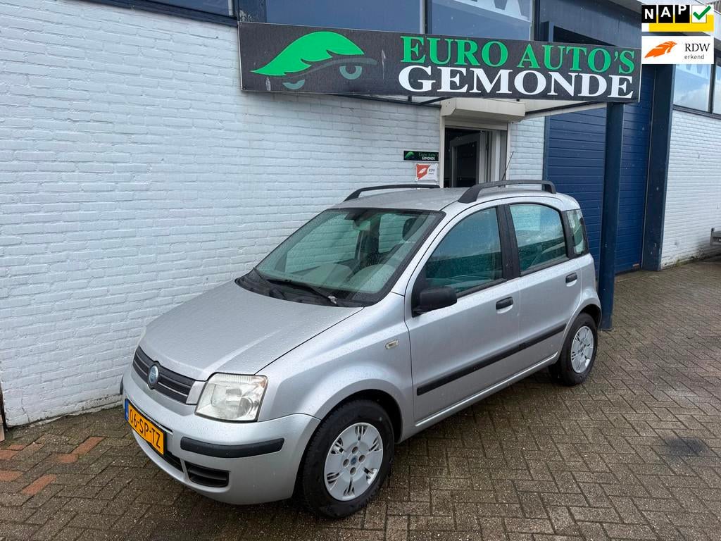 Fiat Panda 1.2 Navigator AIRCO AUTOMAAT JAAR APK BIJ LEVERIN, Gebruikt, 840 kg, Origineel Nederlands, Bedrijf