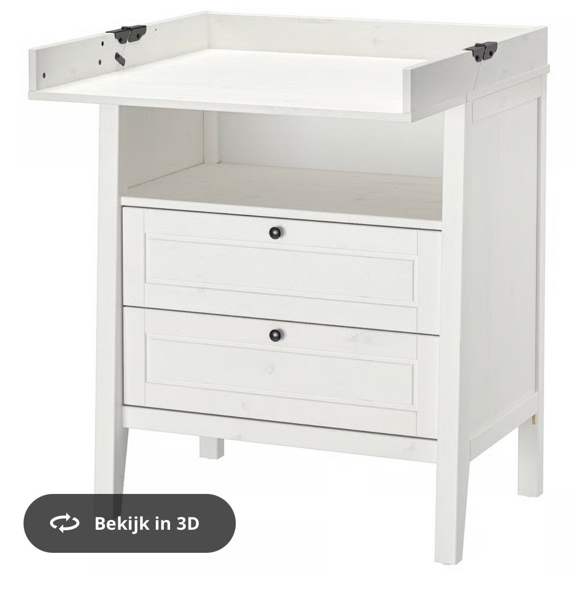 Ikea Sundvik commode grijs, Kinderen en Baby's, Kinderkamer | Commodes en Kasten, Ophalen, 50 tot 70 cm, 90 tot 105 cm, 100 cm of meer