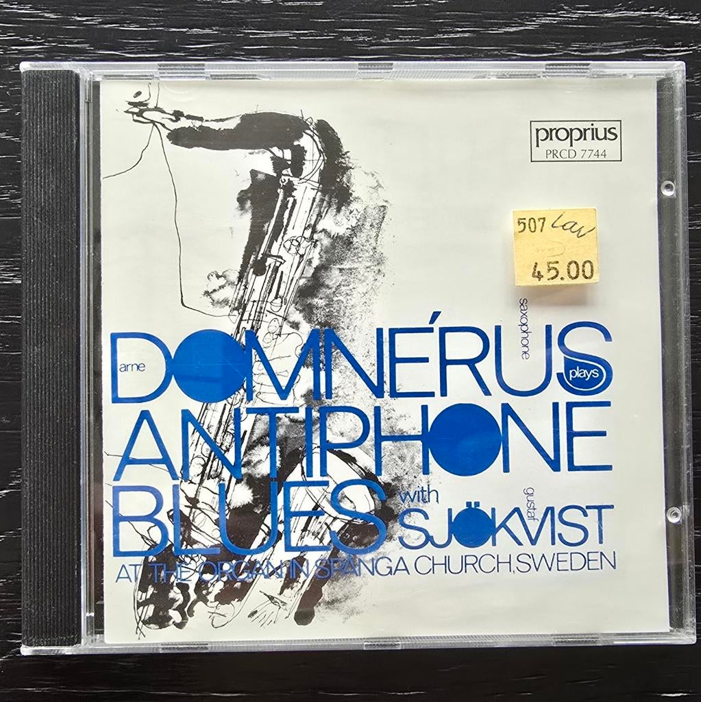 Proprius CD: Arne Domnérus Antiphone Blues., Cd's en Dvd's, Cd's | Jazz en Blues, Ophalen of Verzenden