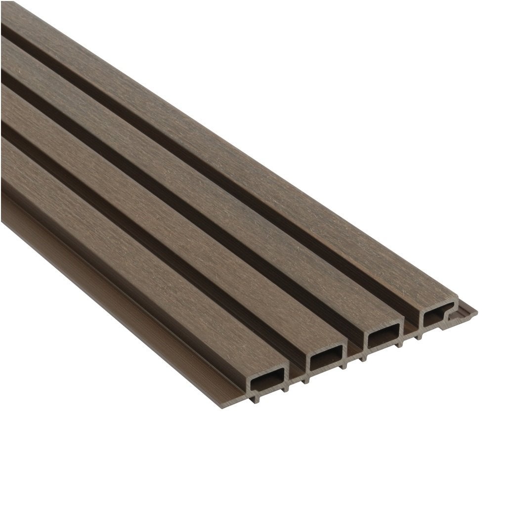 4x Composiet gevelbekleding 22,5x290cm, Minder dan 25 mm, Nieuw, Ophalen of Verzenden, 250 tot 300 cm