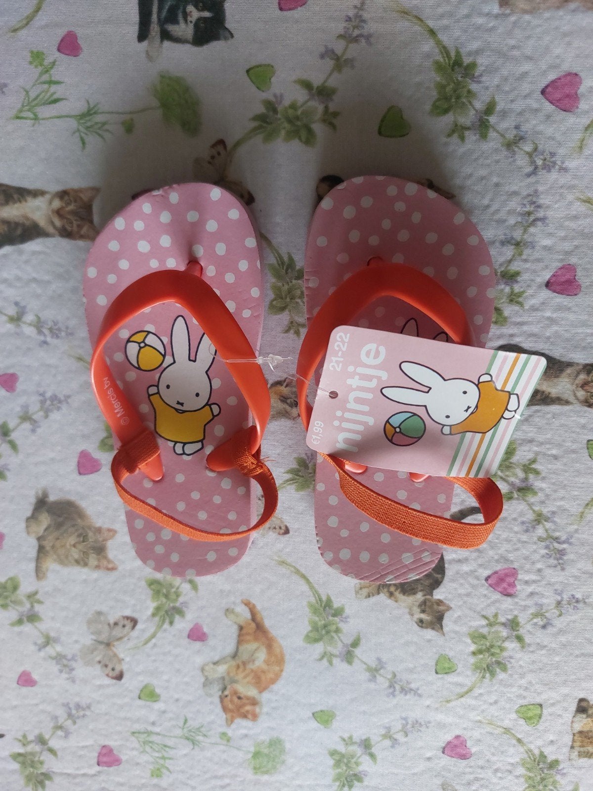 Nijntje slippers maat 21 22 nieuw, Meisje, Overige typen, Nijntje, Ophalen of Verzenden