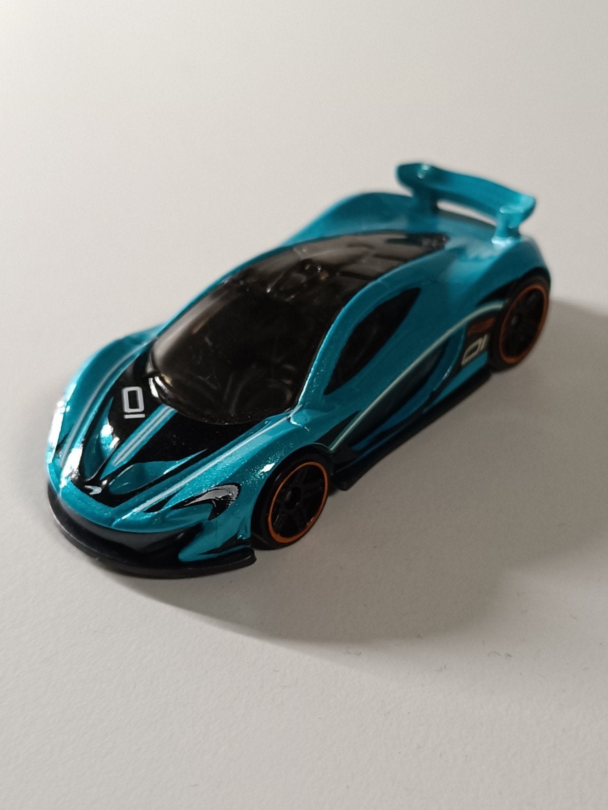 Hot Wheels McLaren P1 - Blauw, Ophalen of Verzenden, Zo goed als nieuw, Auto