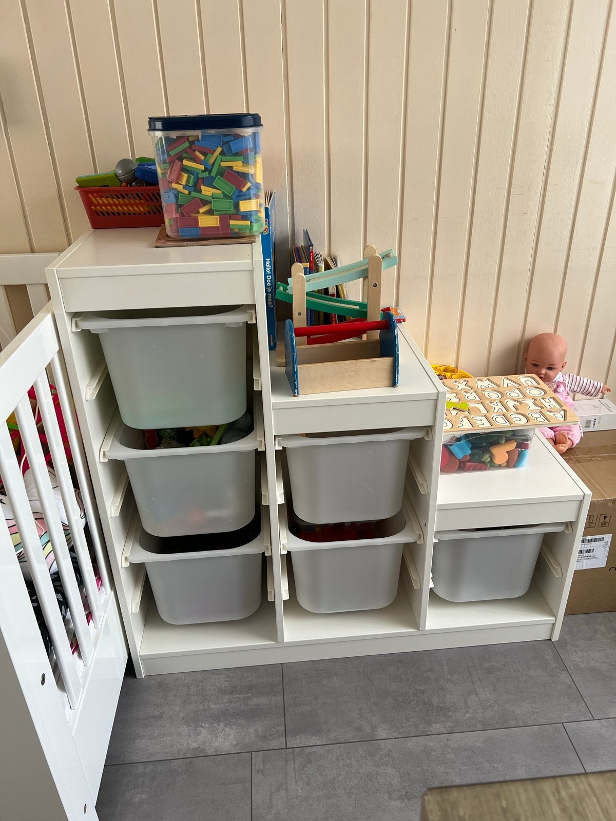 IKEA Trofast kast - Speelgoedopberger, Kinderen en Baby's, Kinderkamer | Commodes en Kasten, Ophalen, Gebruikt, Kast, 75 tot 100 cm