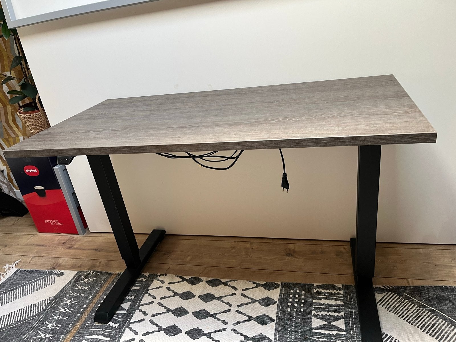Actiforce Elektrisch Zit-sta Bureau 120x60 cm, Ophalen, Zit-sta bureau, Elektrisch, Spaanplaat of MDF