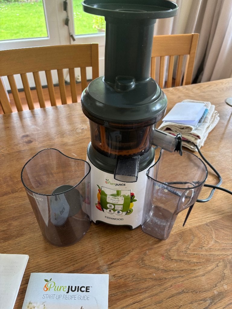 Kenwood Pure Juice, Ophalen, Zo goed als nieuw, Elektrisch, Slowjuicer