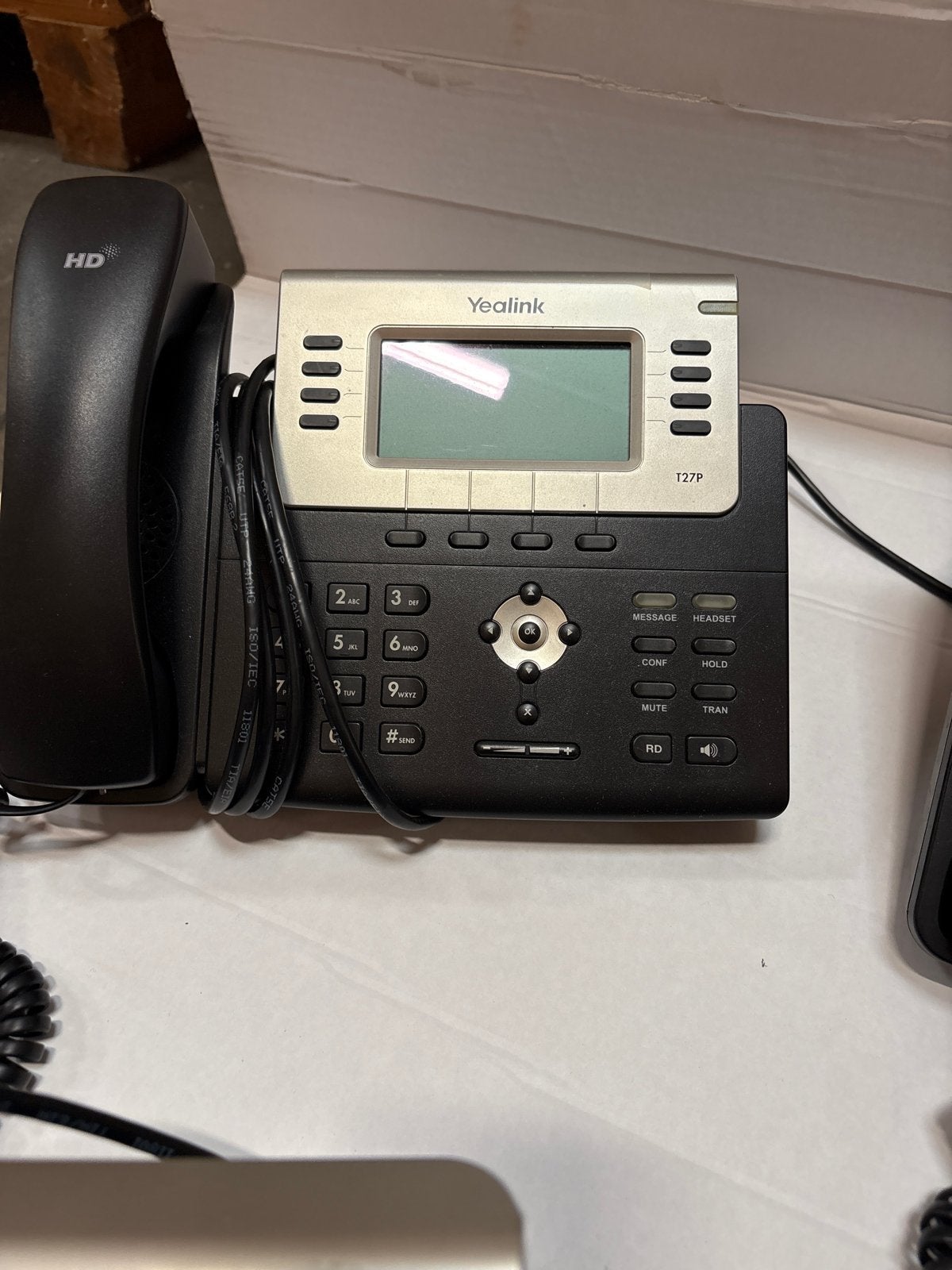 Yealink T27P VoIP Telefoons - Set van 6, Ophalen of Verzenden, Gebruikt, 4 handsets of meer