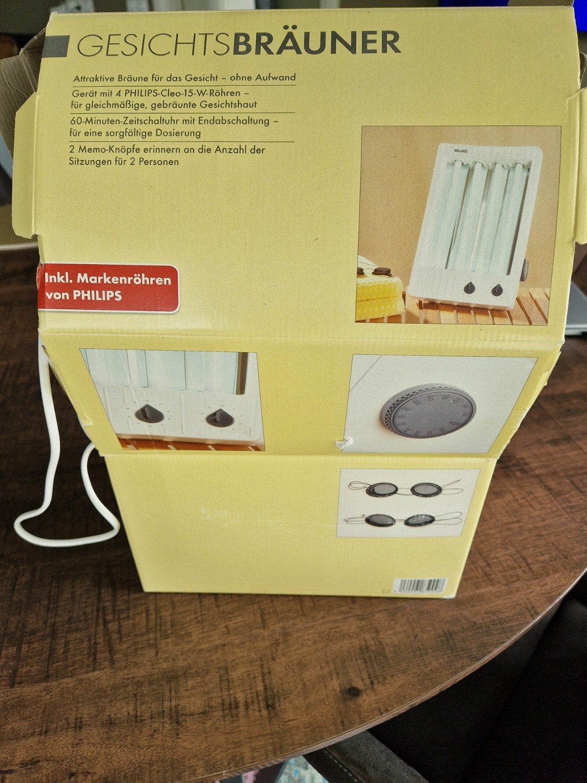 Gezichtsbruiner Balance met Philips Cleo lampen, Witgoed en Apparatuur, Ophalen, Gebruikt, Gezichtsbruiner, Minder dan 10 lampen