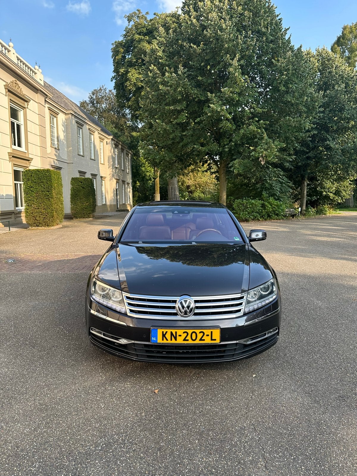 Phaeton 3.0 V6 TDI 4MOTION 2012, Auto's, Volkswagen, Particulier, Diesel, Sedan, Geïmporteerd, Bruin, Ophalen