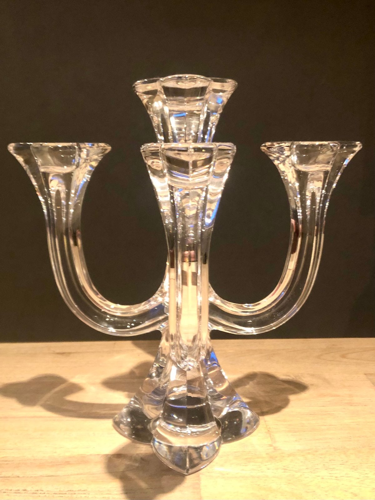 Prachtige 5-arms kristallen kandelaar Villeroy & Boch, Ophalen of Verzenden, Nvt, Villeroy & Boch, Kandelaar
