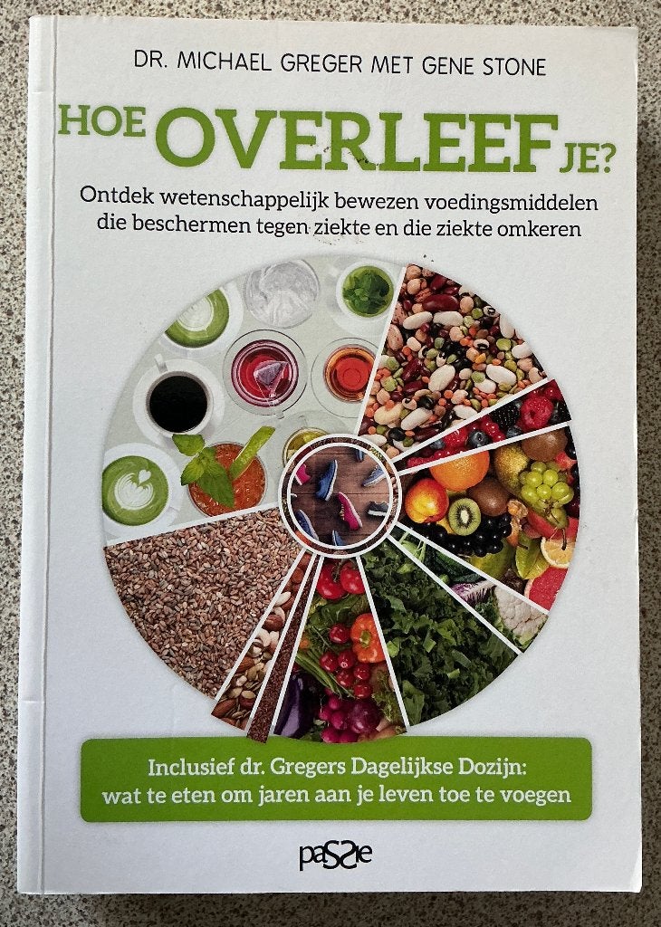 Hoe overleef je - Michael Greger, Boeken, Ophalen of Verzenden, Zo goed als nieuw, Michael Greger; Gene Stone