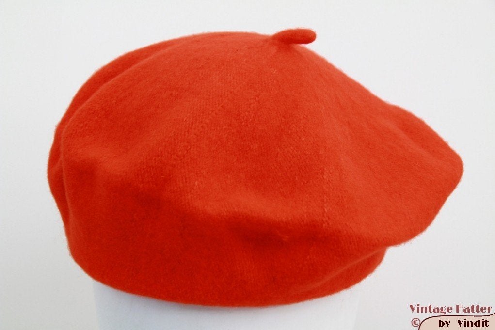Alpino Baret oranje geweven 53-59 one size fits all NIEUW, Ophalen of Verzenden, Nieuw, Maat 38/40 (M), Muts