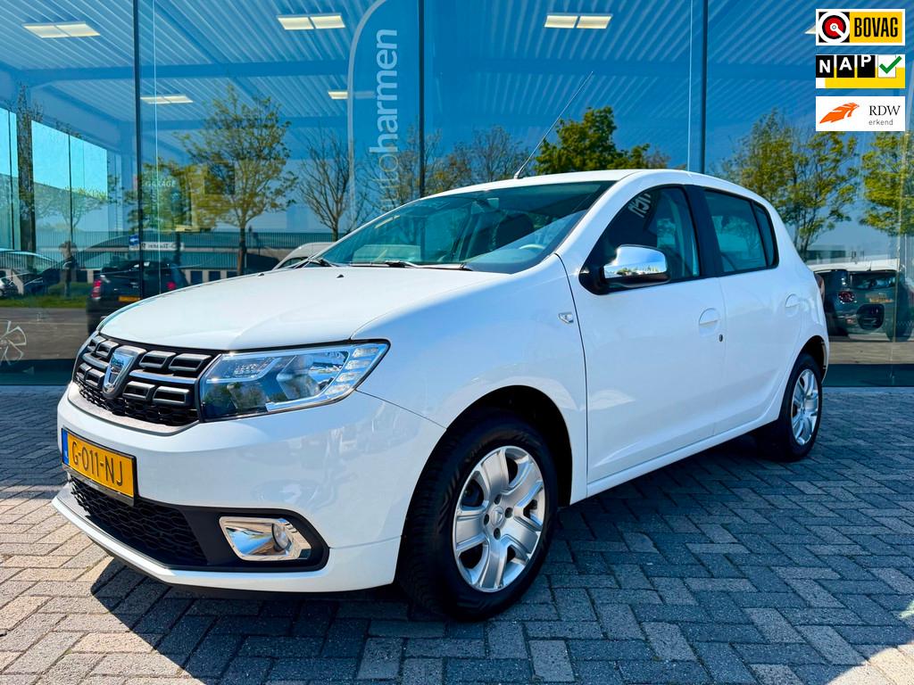 Dacia Sandero 0.9 TCe Laureate, NAP, Airco, Cruise Control, 898 cc, Stof, 540 kg, Origineel Nederlands