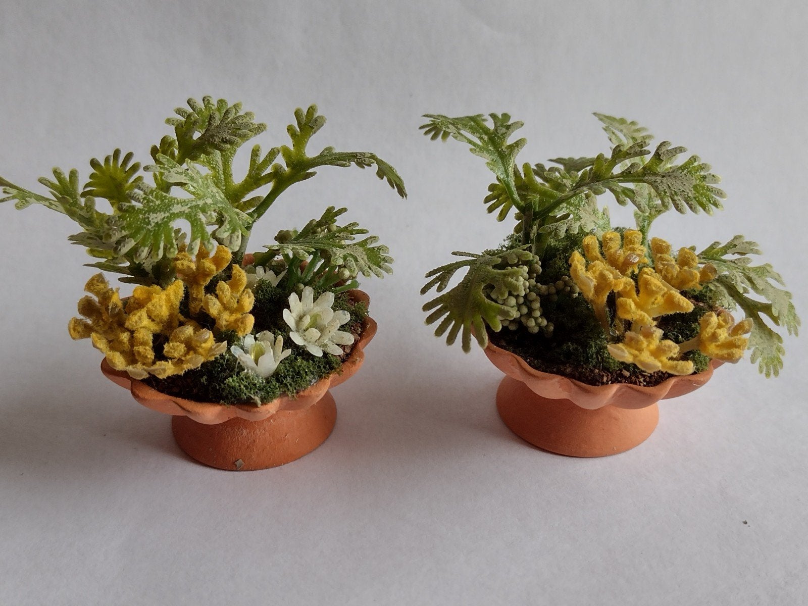 tc plantenbak op voet met planten / miniatuur, Ophalen, Nieuw, Decoratie