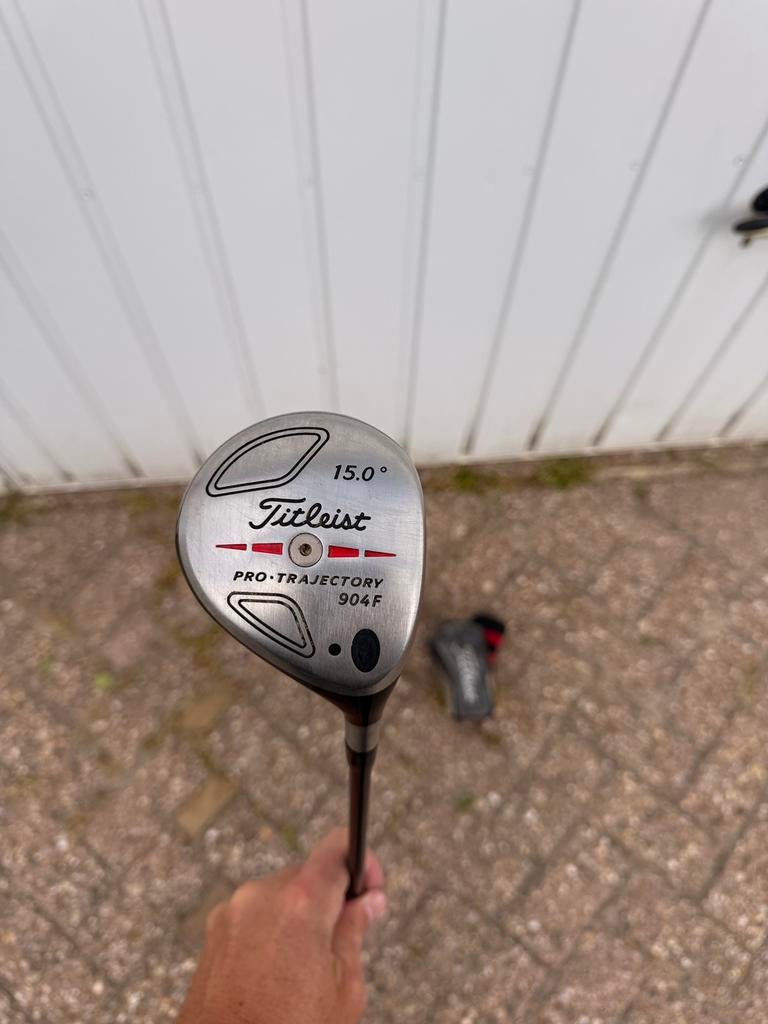 Titleist 904f Fairwaywood 15gr heren rh, Ophalen, Zo goed als nieuw, Club