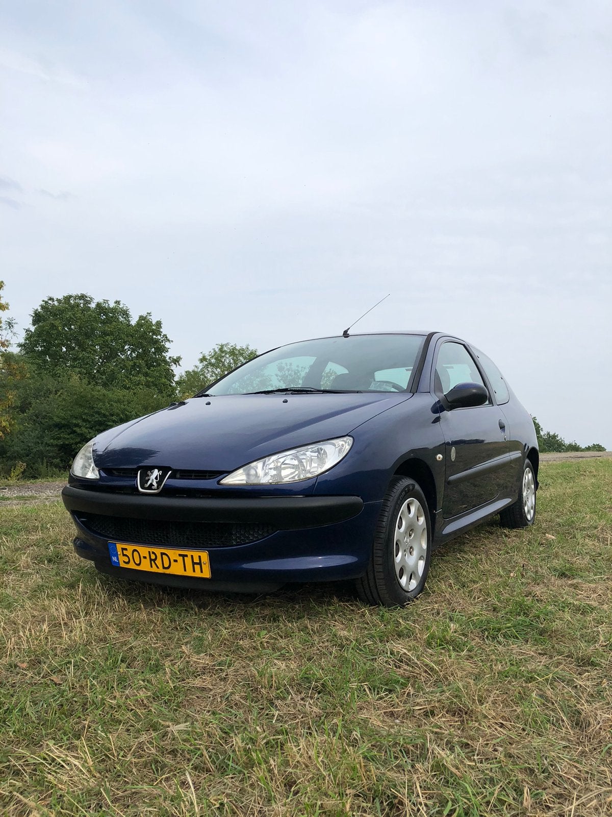 Peugeot 206 1.4 Xline, bj 2005, 88.000km NAP, APK mrt 2027, Auto's, 4 cilinders, Blauw, Particulier, 75 pk