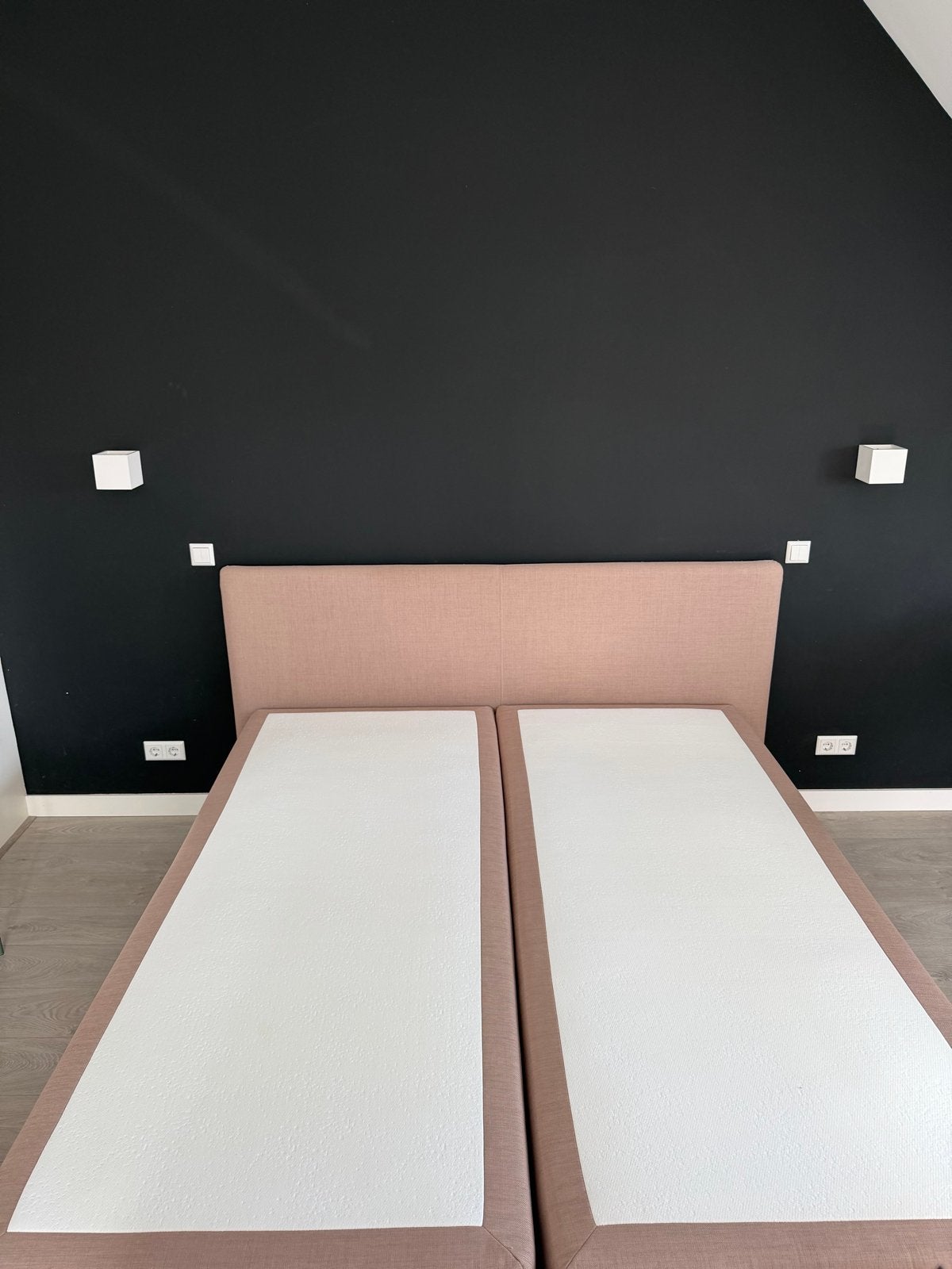 Auping Prestige boxspring met matras, Ophalen, Gebruikt, Tweepersoons, 180 cm