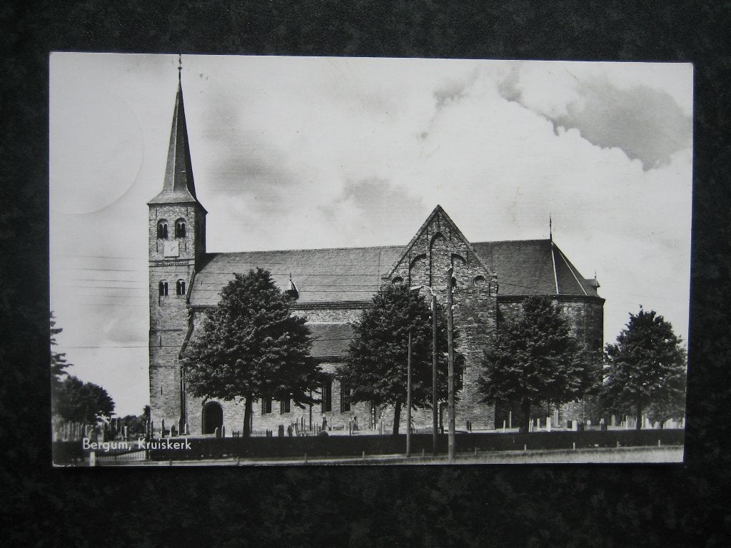 BERGUM  kruiskerk, Ophalen of Verzenden, 1960 tot 1980, Friesland