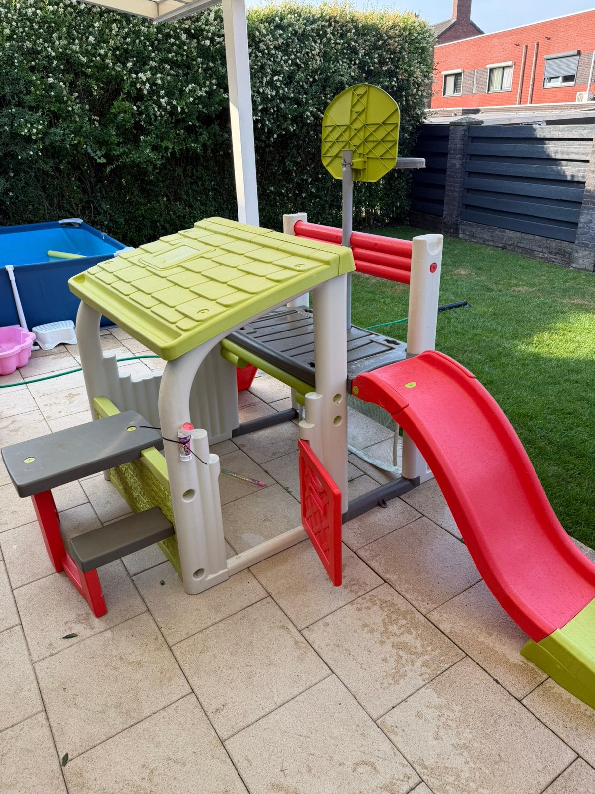 Smoby speelhuis, Kinderen en Baby's, Speelgoed | Buiten | Speeltoestellen, Ophalen, Zo goed als nieuw